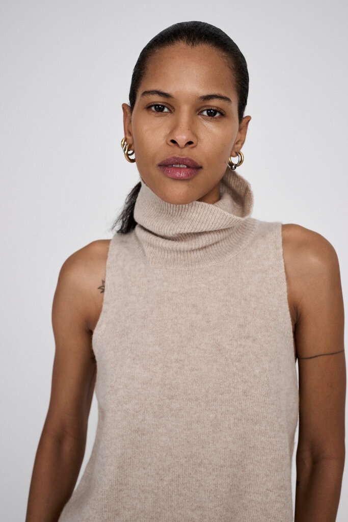 Rabens saloner Diara Wool Halter Top