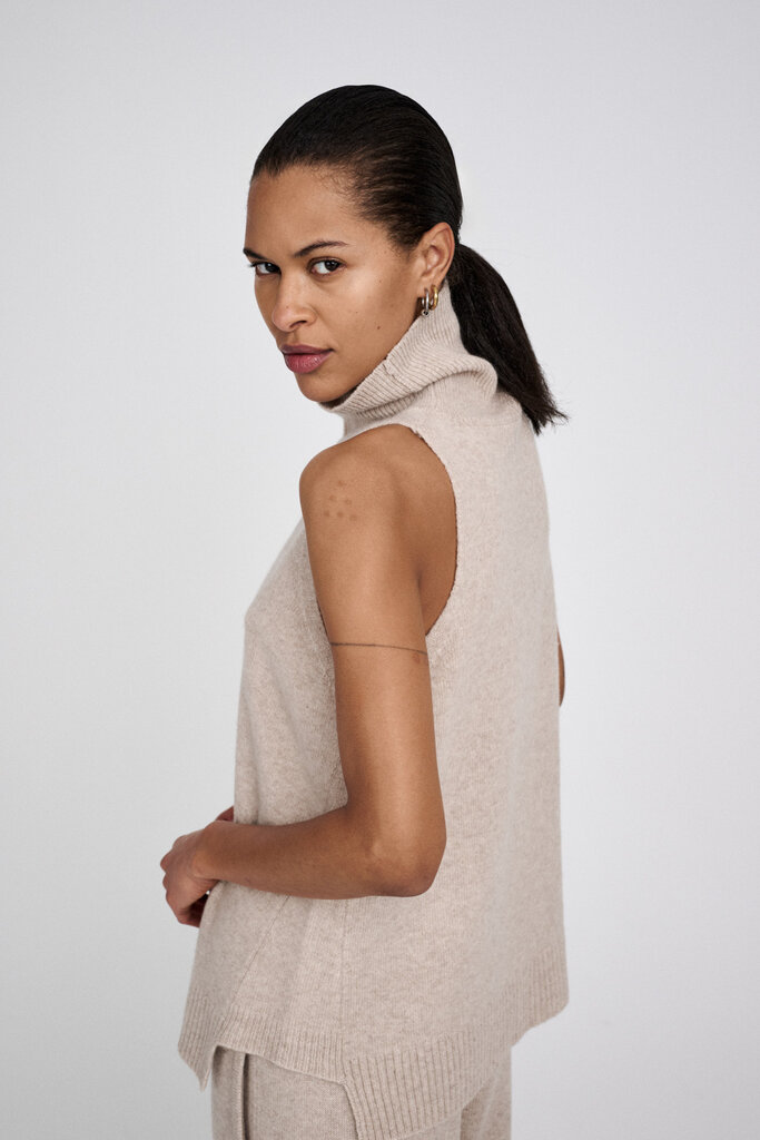 Rabens saloner Diara Wool Halter Top