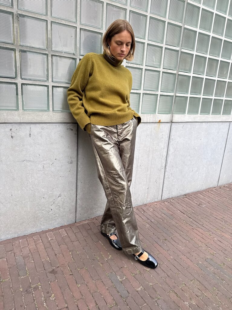 Rabens saloner Fresia Foiled Pants