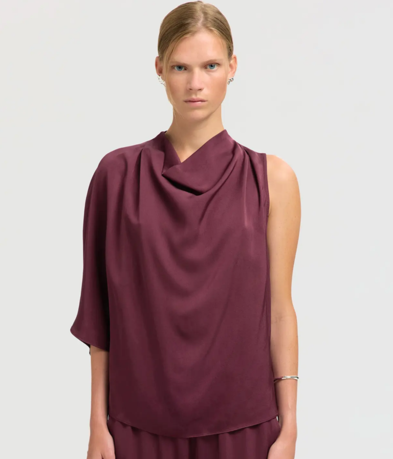 Selected Laurina One Shoulder Top