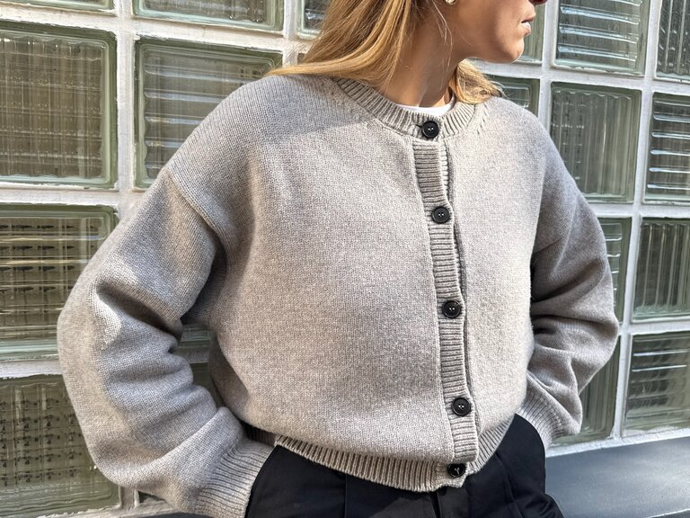 Gris Barthou Cardigan