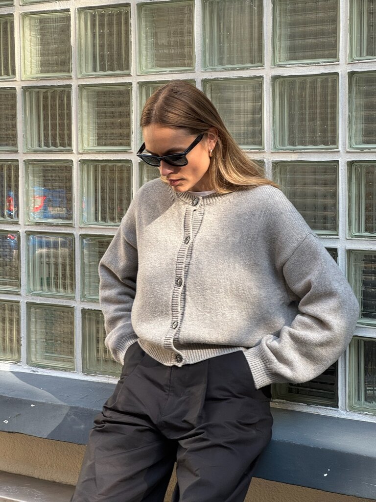 Gris Barthou Cardigan