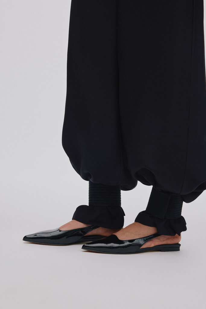 Rabens saloner Grossgrain Cuff Pants