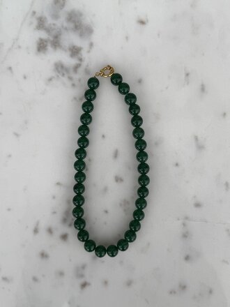 Antraciet Camille Necklace Vert