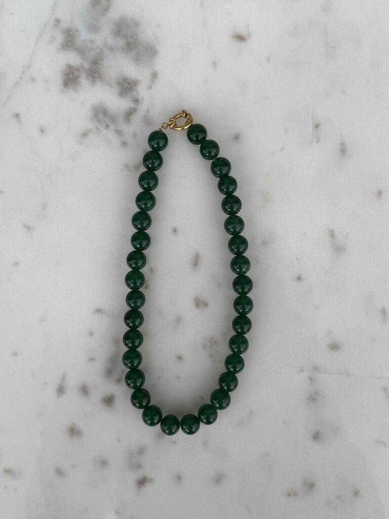 Antraciet Camille Necklace Vert