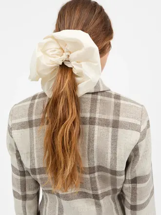 Skall Studio Big Scrunchie Ivory