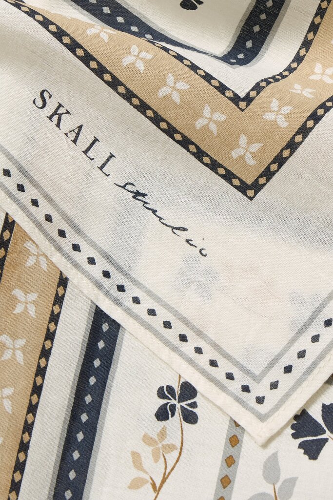 Skall Studio Skall Floral Scarf Ivory
