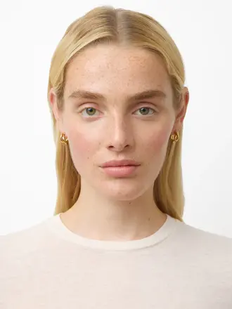 Lie Studio The Diana Earrings Gold