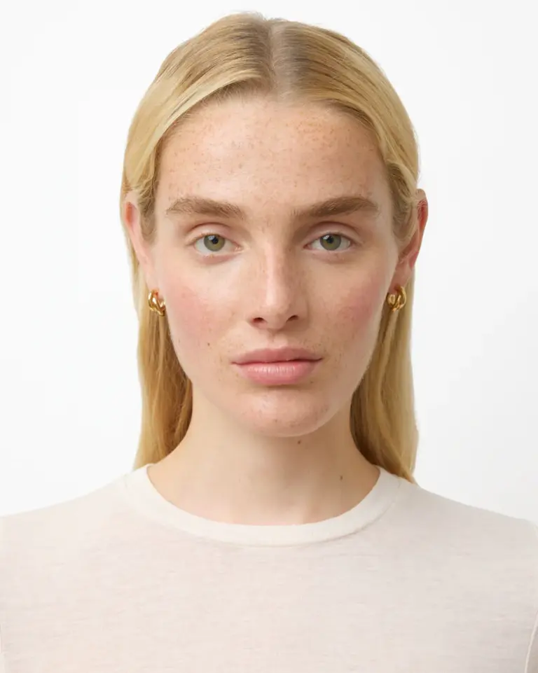 Lie Studio The Diana Earrings Gold