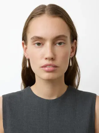 Lie Studio The Martha Earrings Silver