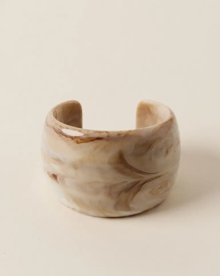 Sessun Amberito Bangle Ecru