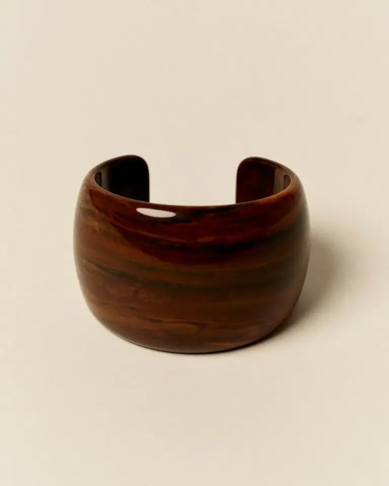 Sessun Amberito Bangle Tiger Eye
