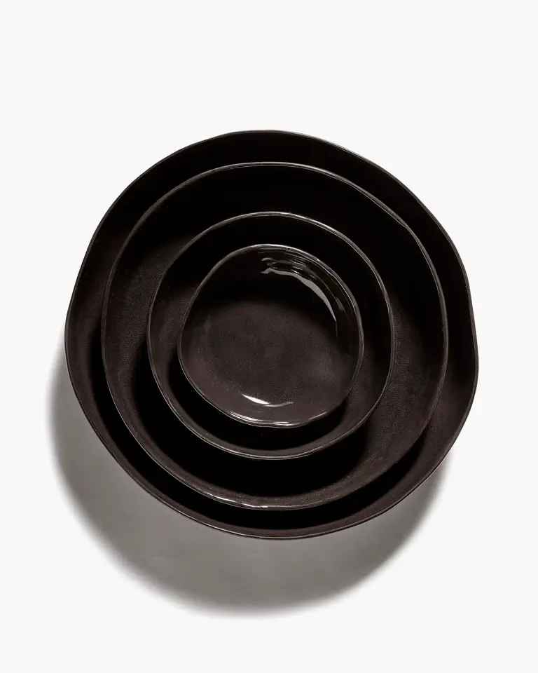 Serax Bowl M La Mere Dark Brown