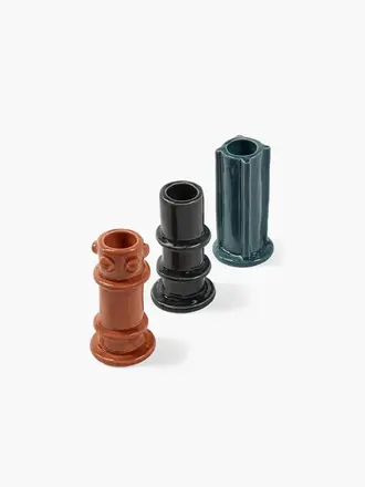 Serax Candle Holder Glazed Molly Orange