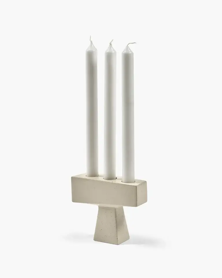 Serax Candle Holder 06 Beige Molly