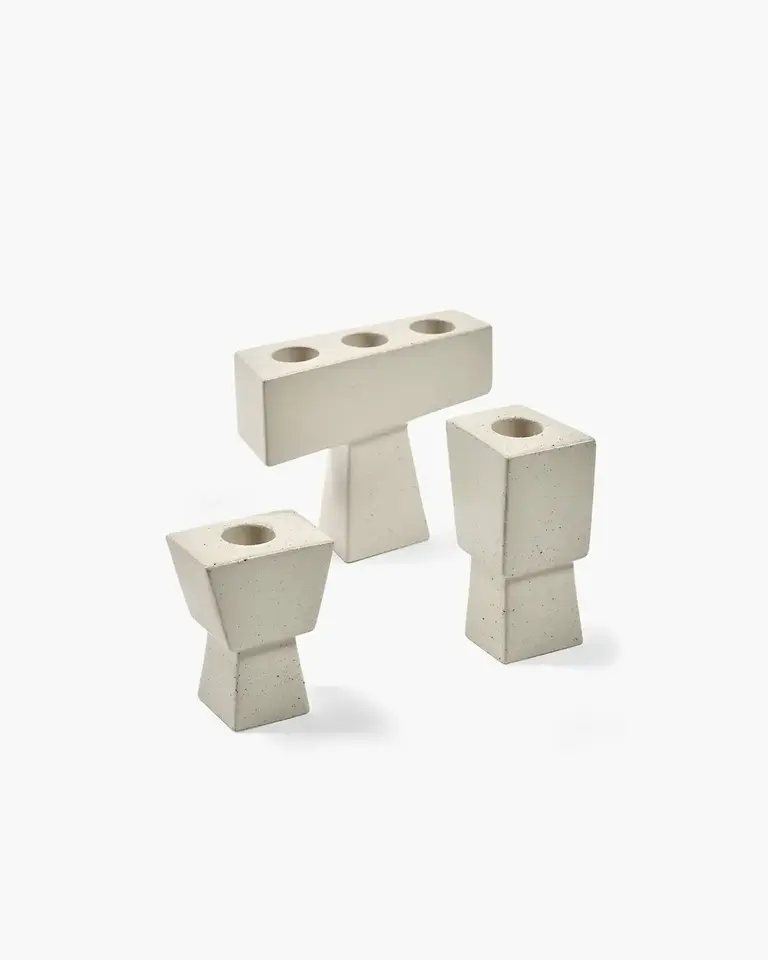 Serax Candle Holder 06 Beige Molly