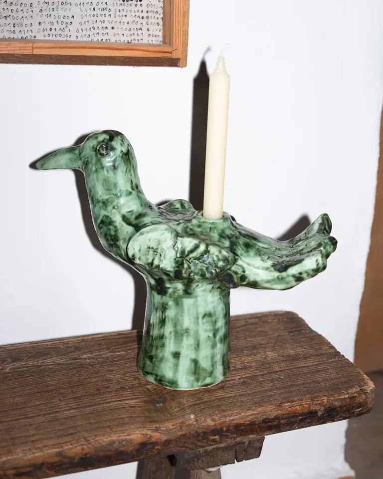 Serax Candle Holder Green Cosas Lindas