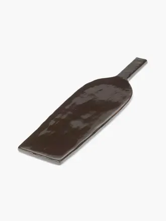 Serax Serving Plate Ebony La Mere Dark Brown