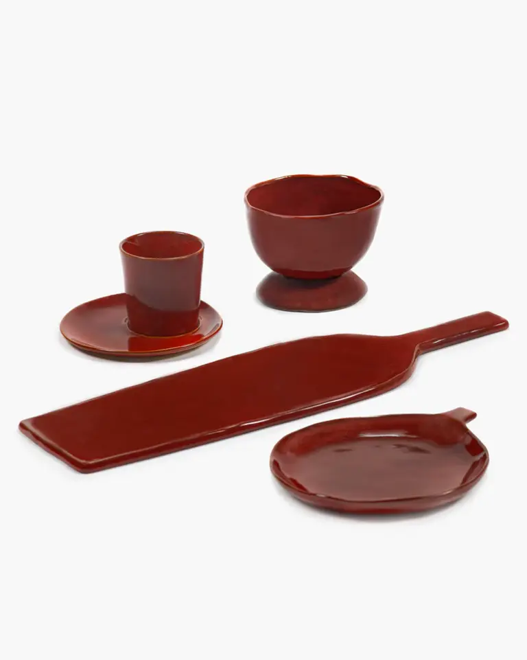 Serax Serving Plate La Mere Red