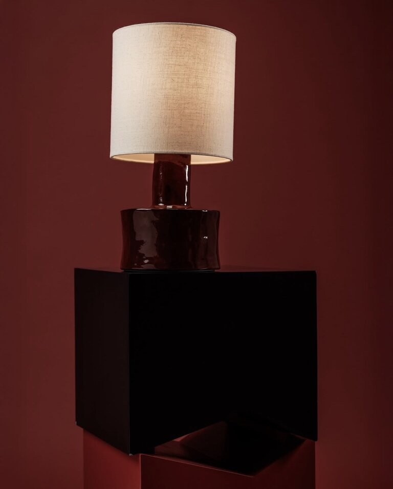 Serax Table Lamp Red Beige