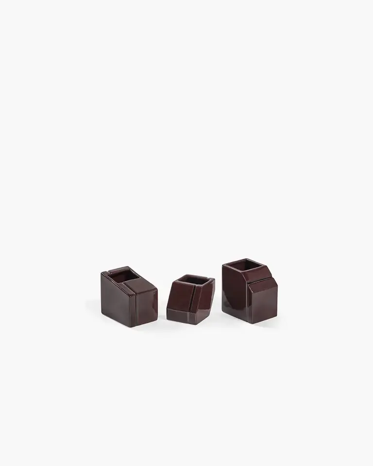 Serax Vase Mini Burgundy Silos S