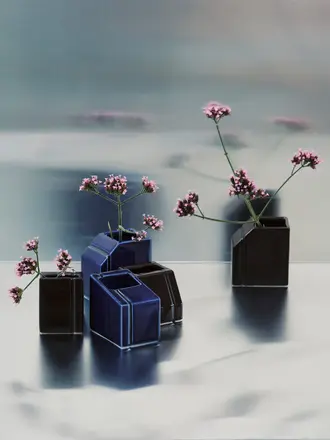 Serax Vase Mini Burgundy Silos M