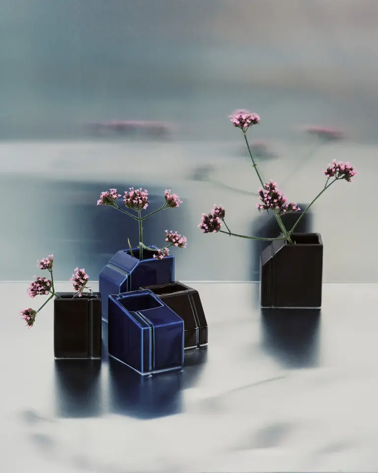 Serax Vase Mini Burgundy Silos M