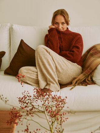 Cordera Baby Alpaca Polo Sweater