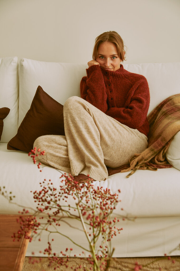 Cordera Baby Alpaca Polo Sweater