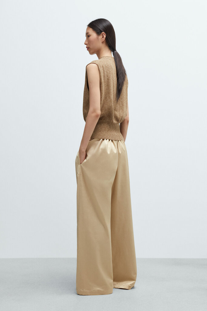 Cordera Satin Drawstring Pants