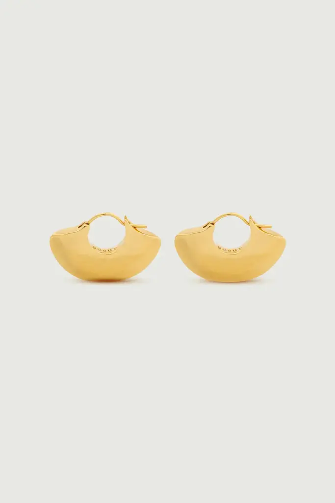 Soeur Bo Plate Earring Gold