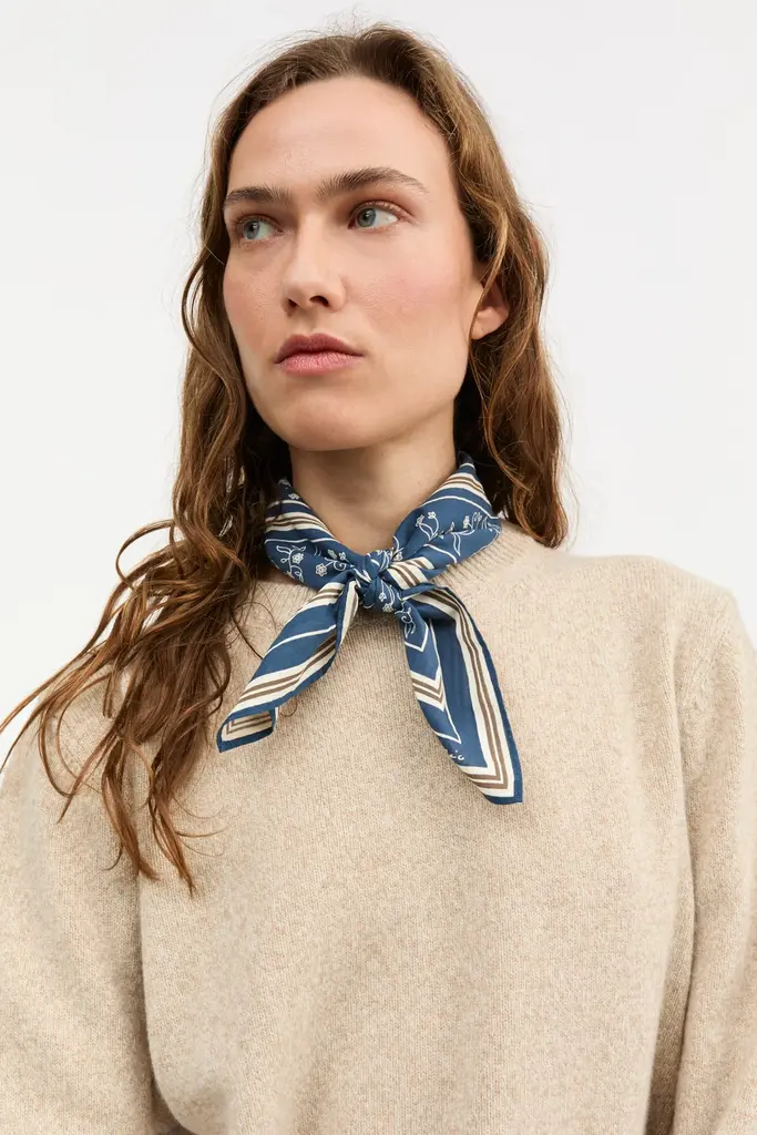 Skall Studio Skall Classic Scarf Dark Navy