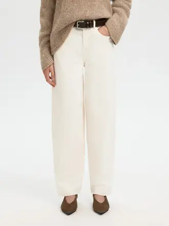 Selected Ebba Barrel Jeans