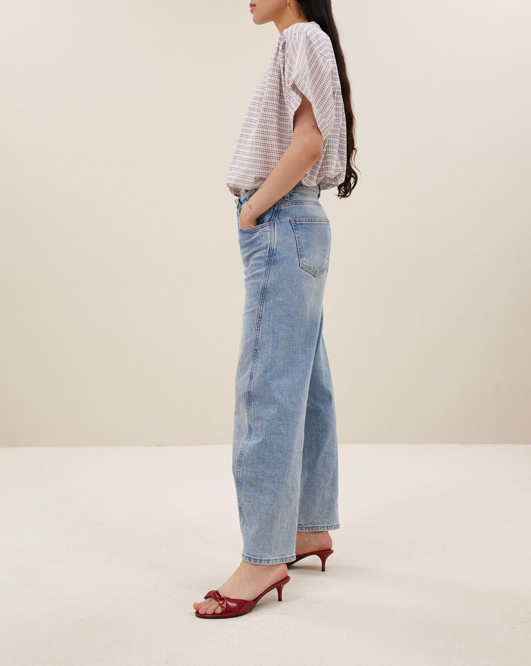 By Bar Alex Check Blouse