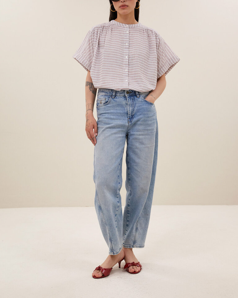 By Bar Alex Check Blouse