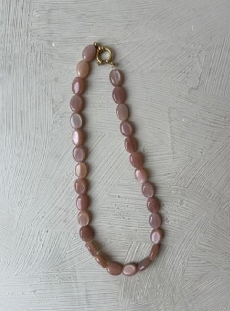 Antraciet Amelie Necklace Rose