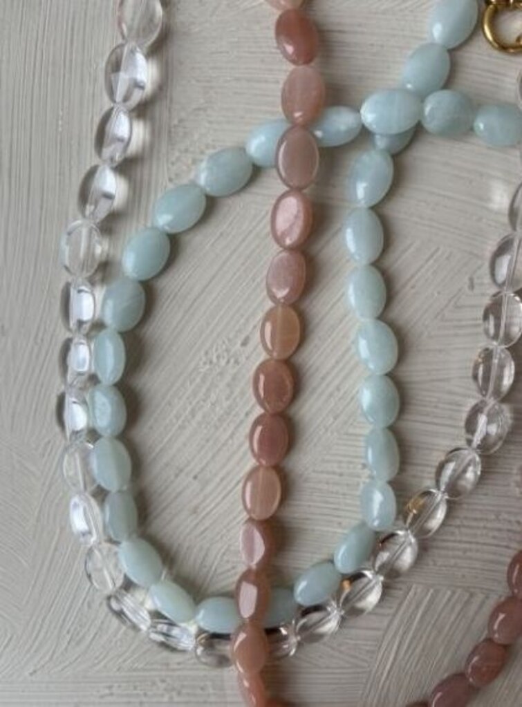 Antraciet Amelie Necklace Rose