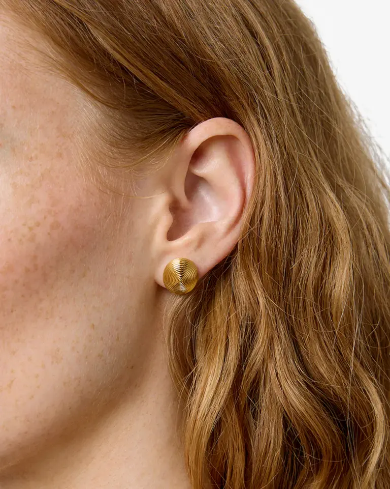 Lie Studio The Ella Earrings Gold