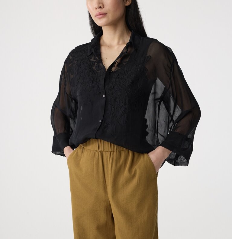 Knit-ted Appliek Blouse