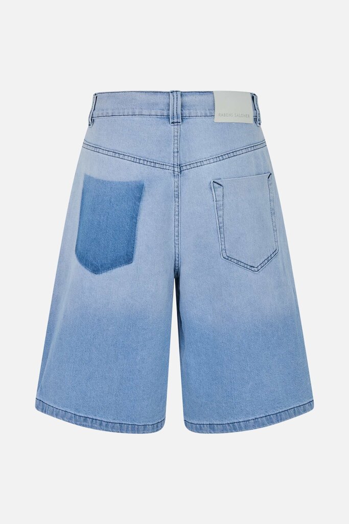 Rabens saloner Light Denim Wide Short