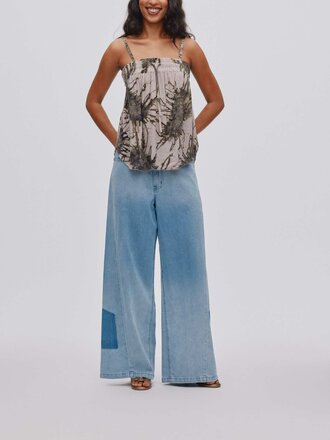 Rabens saloner Light Denim Wide Jeans