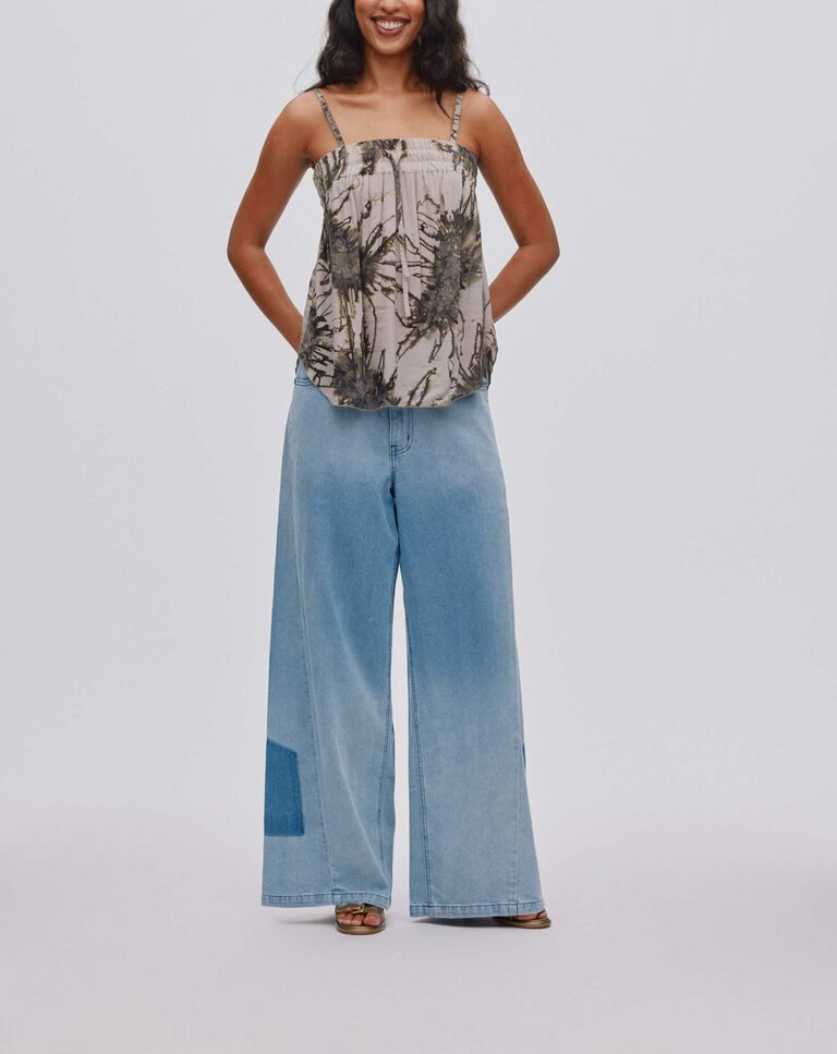 Rabens saloner Light Denim Wide Jeans