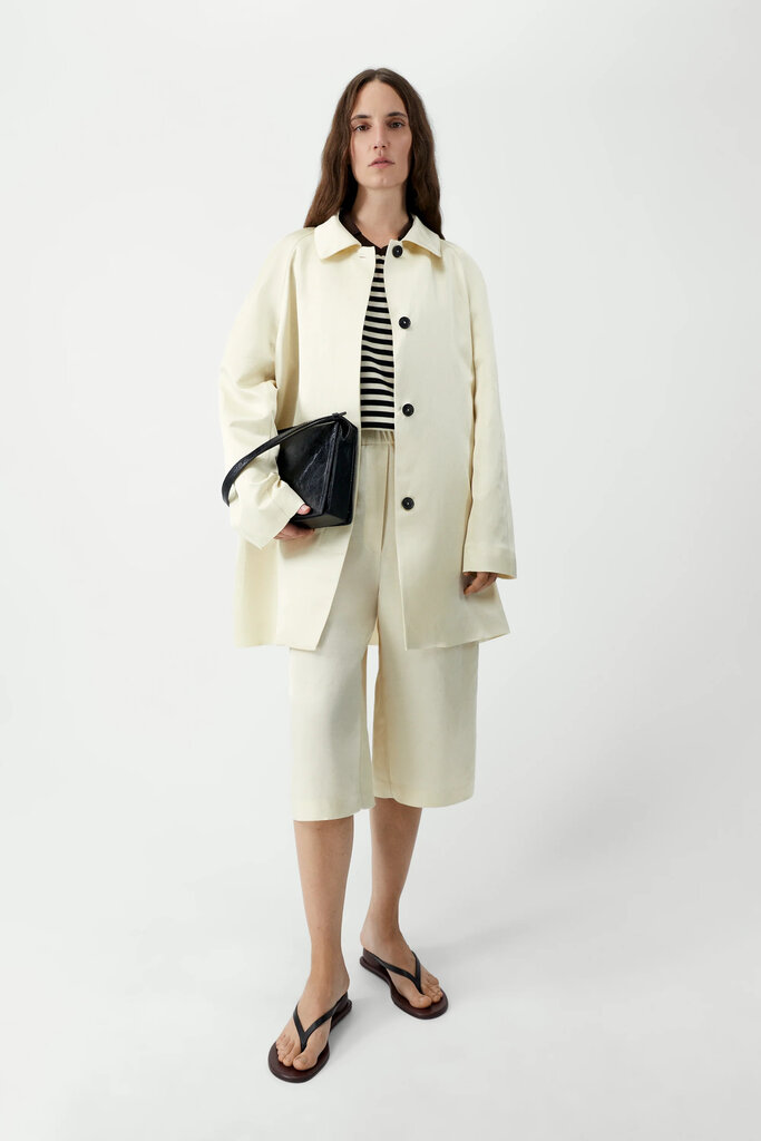 Cordera Satin Mid Coat