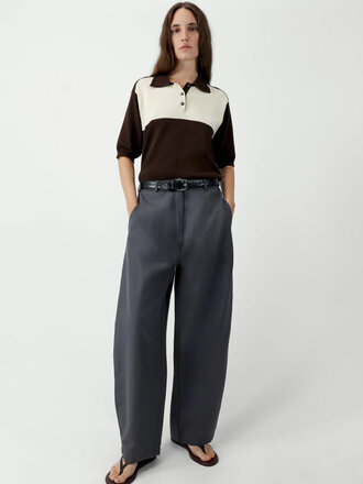 Cordera Cotton Linen Curved Pants