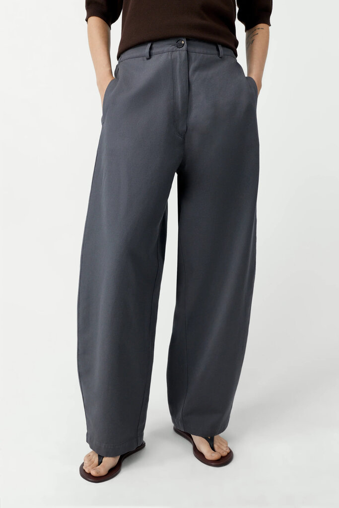 Cordera Cotton Linen Curved Pants