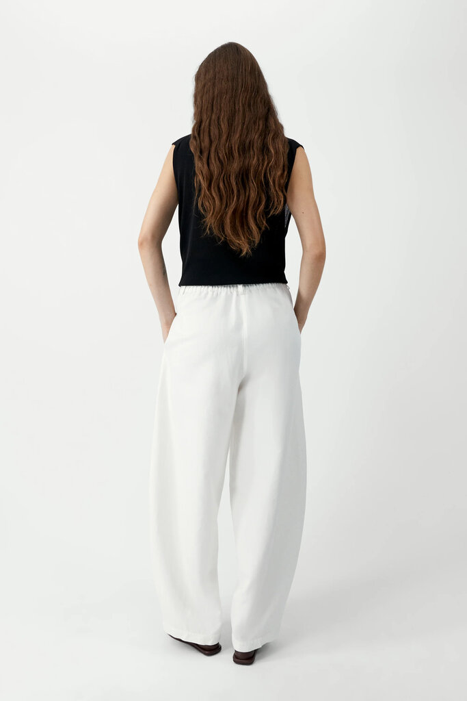 Cordera Cotton Linen Curved Pants