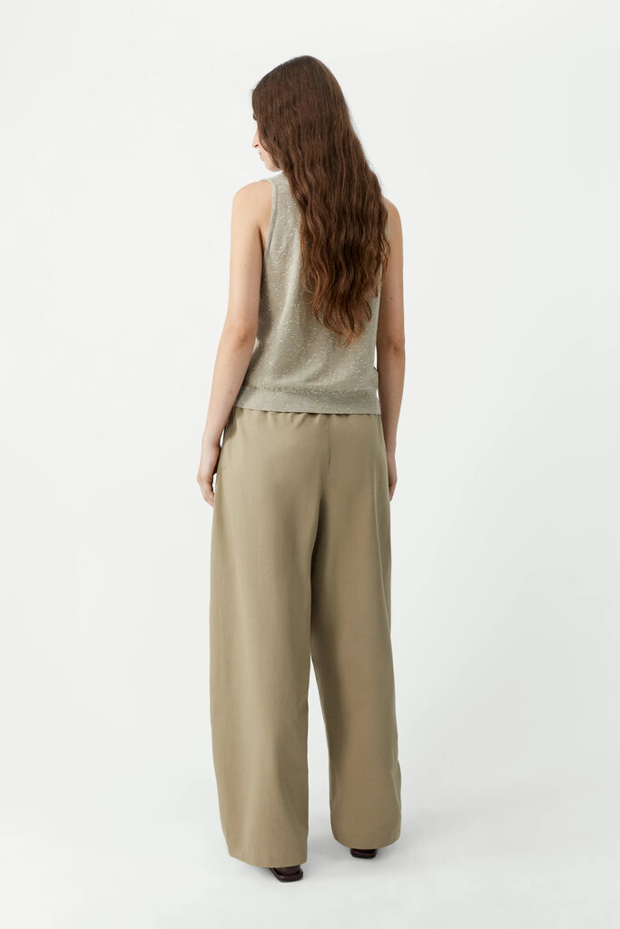 Cordera Linen Cotton Flecked Tank Top