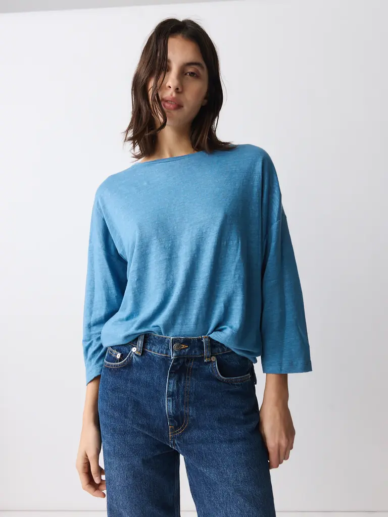 Rue Blanche Lino 3/4 Shirt