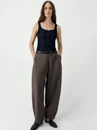Cordera Silk Barrel Pants