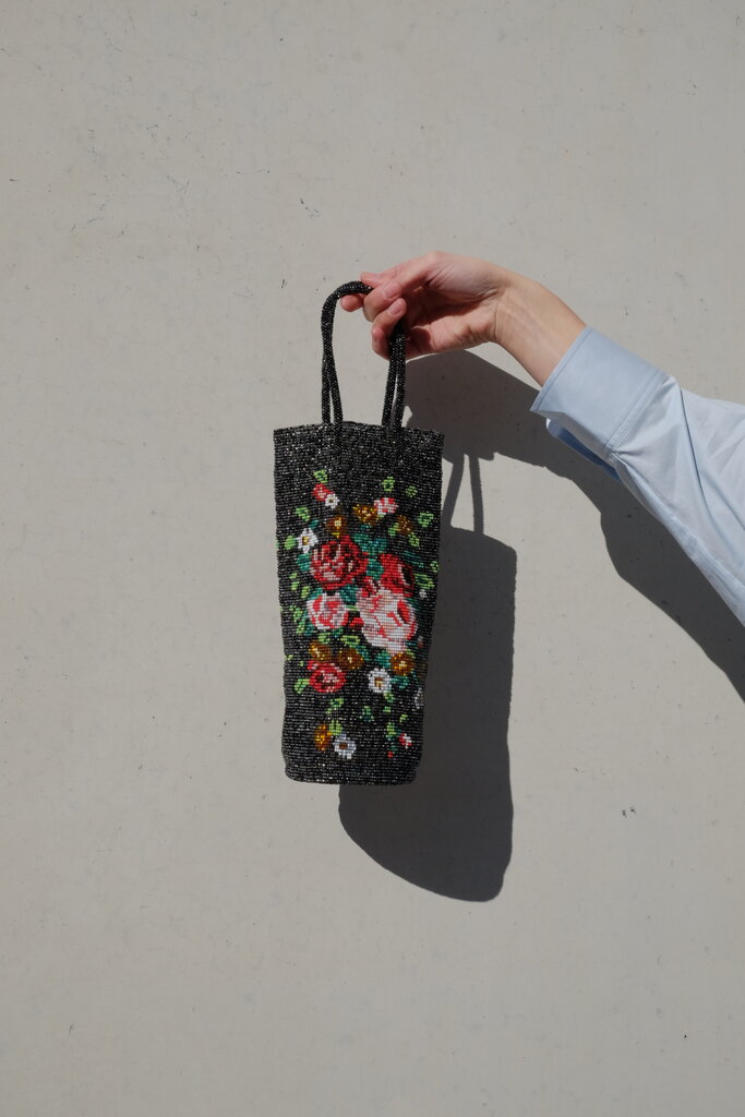 Cordera Handmade Beaded Bag Rosas